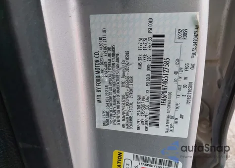 2016 Ford Fusion Se from USA, damaged, VIN 1FA6P0H74G5127585